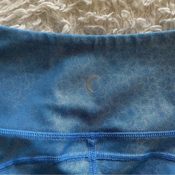 Zyia Blue Mermaid Light N Tight Pocket Capri Size 6-8 - Picture 11 of 11